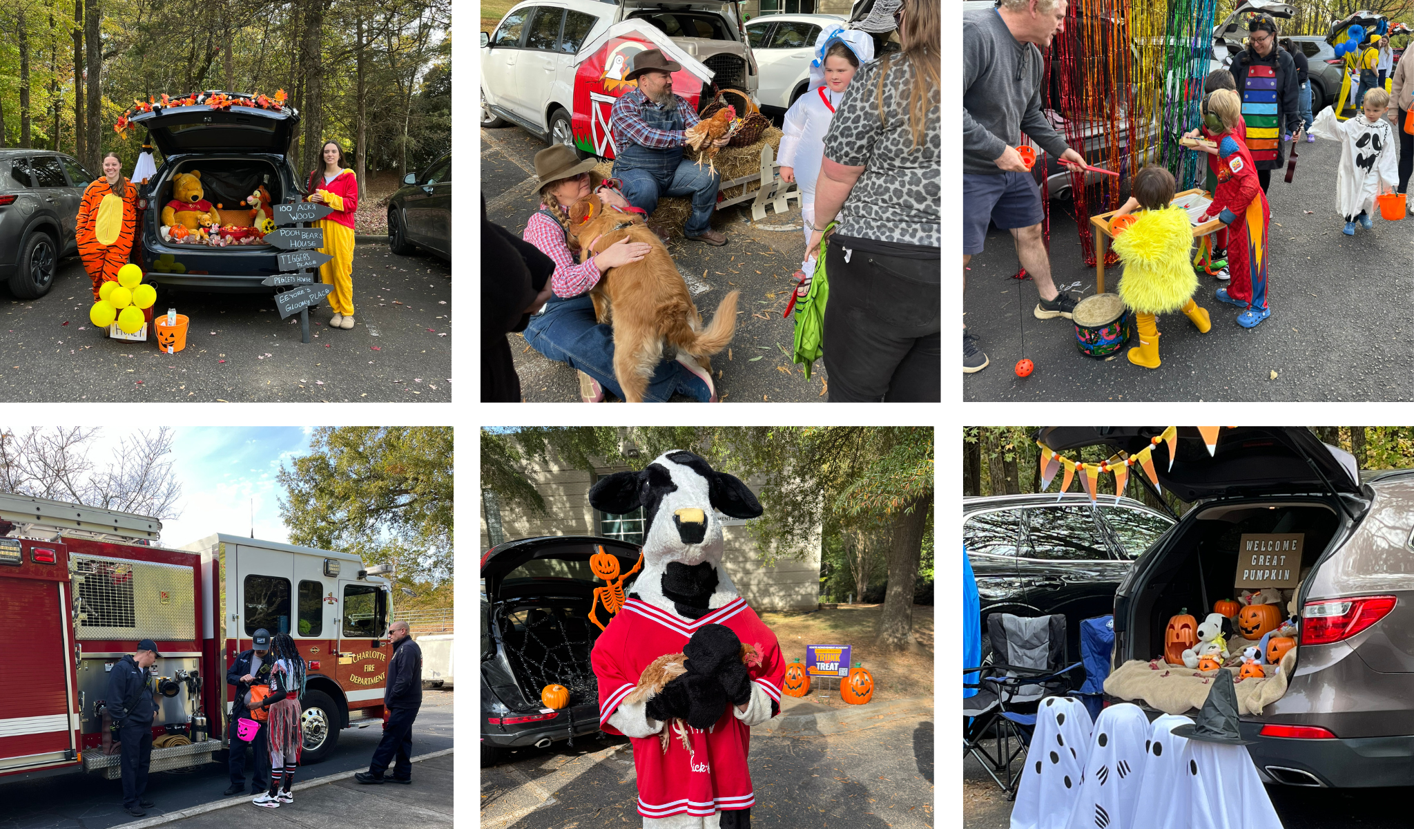Trunk-or-treat-photo-collage image 6x6 grid TOT