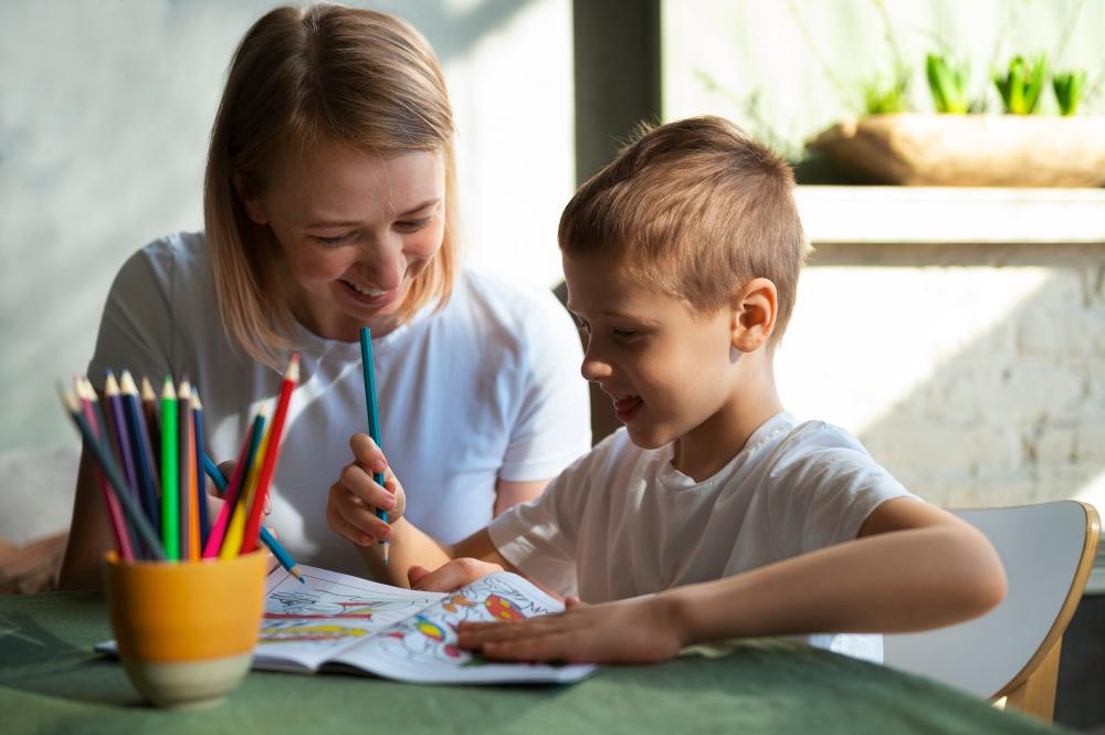 boy-student-coloring image Support for Students with Autism and ADHD in Prosperity Church Road Area, Charlotte NC